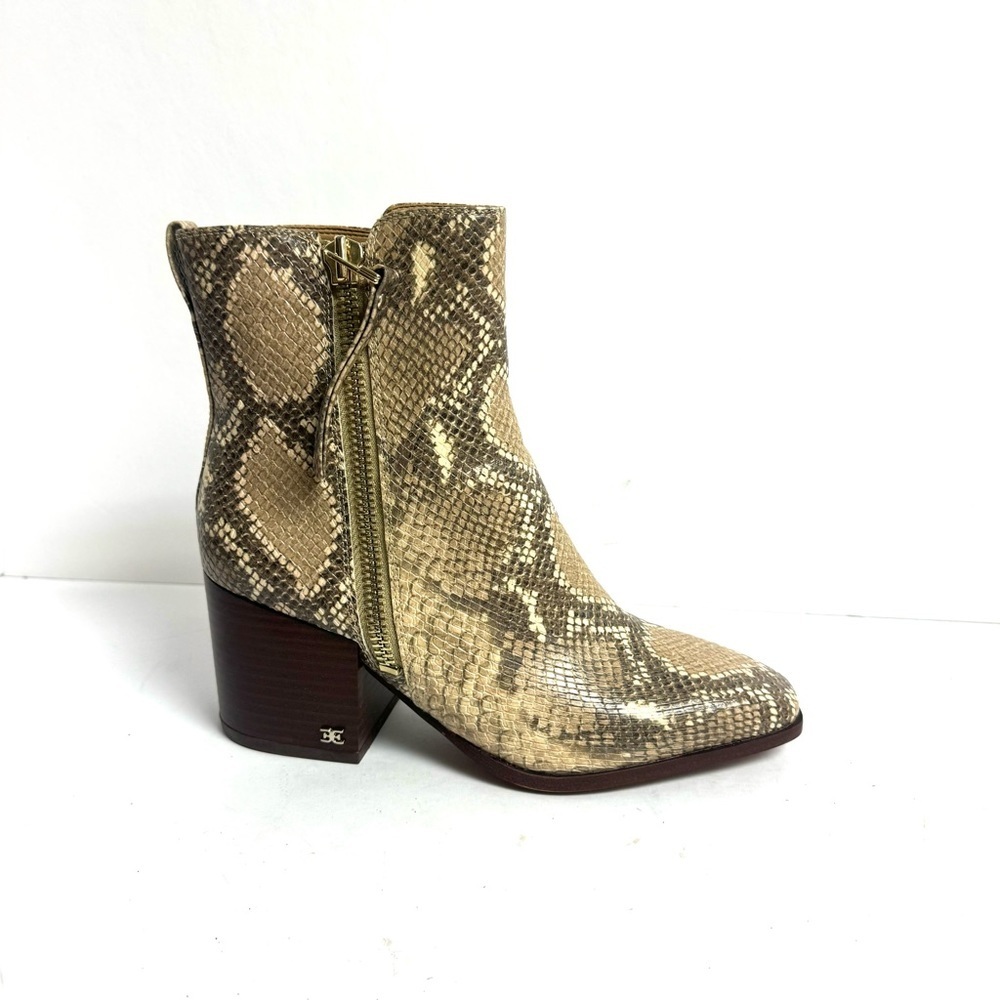 Sam Edelman Womens Carlysle Boot Snake Size 8 M